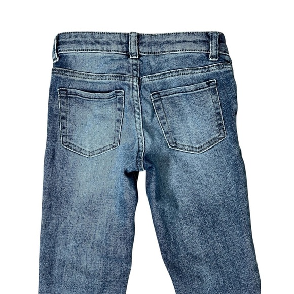 Girls Cat & Jack Ultimate Stretch Skinny Blue Jeans - Size 8 - Picture 5 of 9
